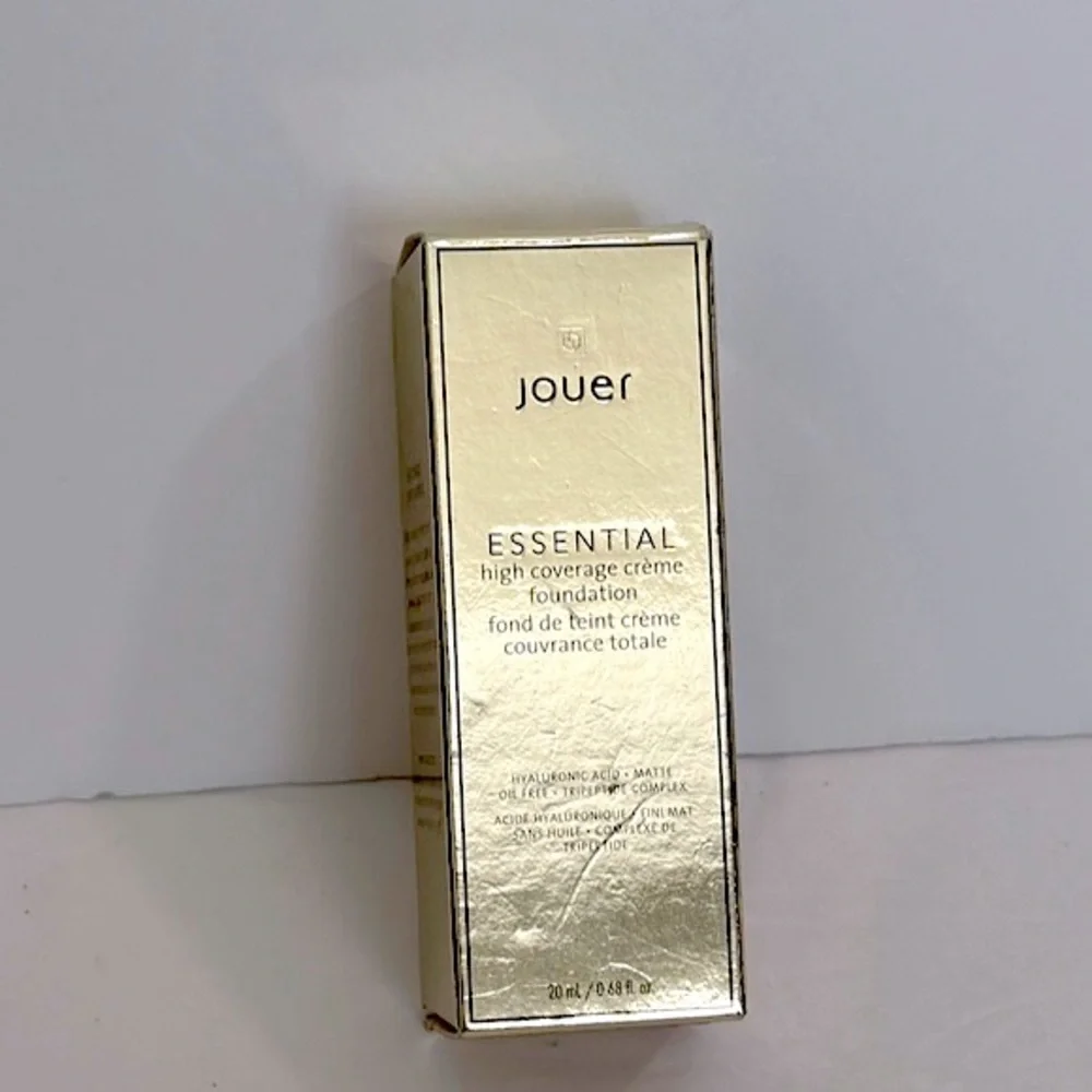 Jouer Essential High Coverage Crème Foundation in toffee